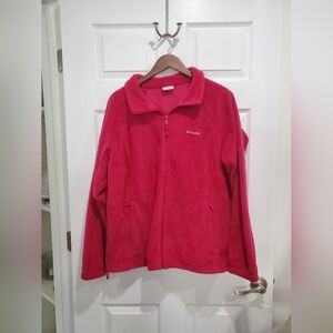 Columbia Vibrant Pink Fleece Jacket